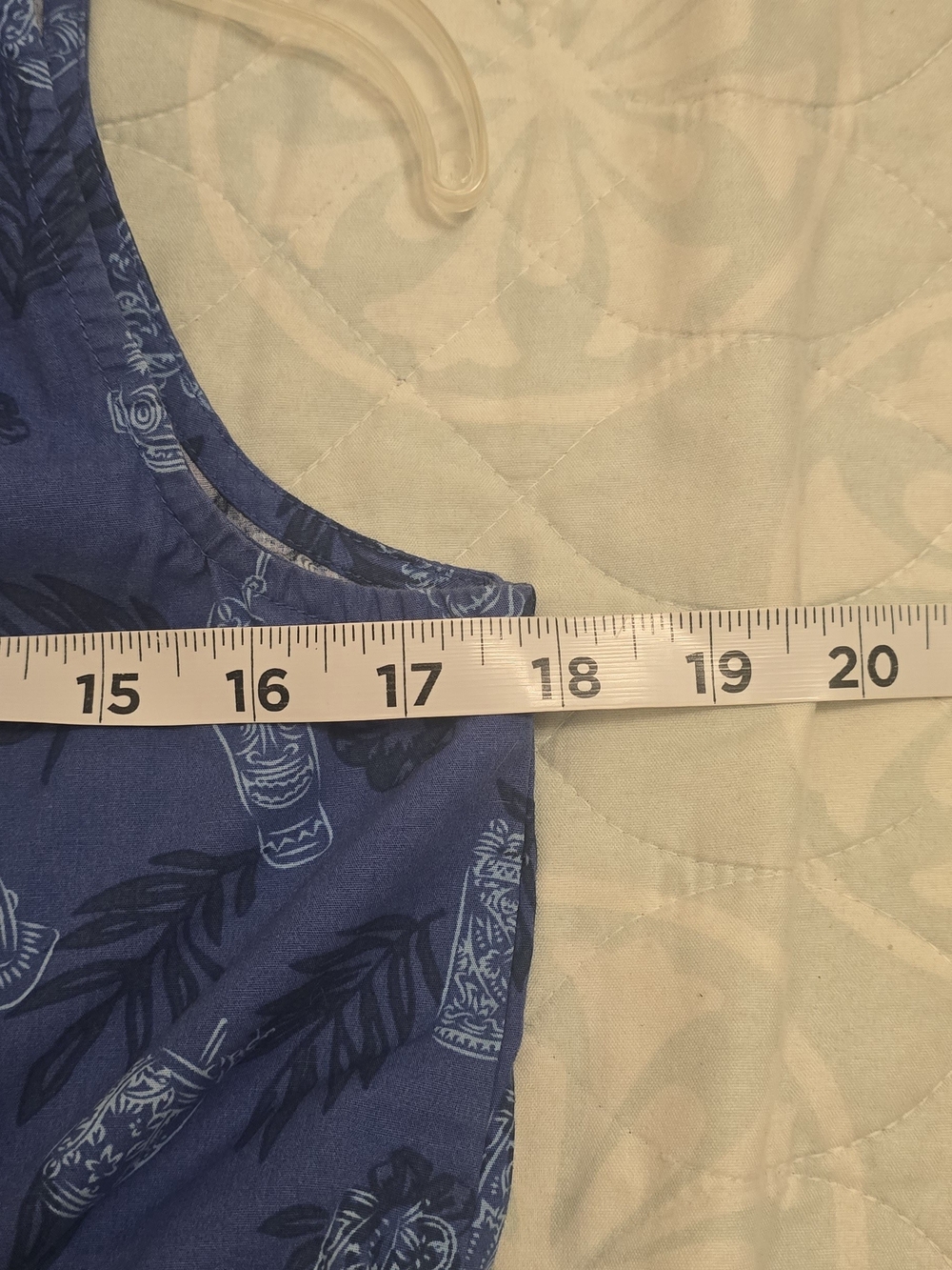 Disney Parks Trader Sam's Blue Tiki Grotto Printed Cotton Maxi Dress, XS - Picture 14 of 16